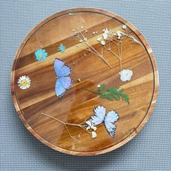 Turntable Acrylic Flowers