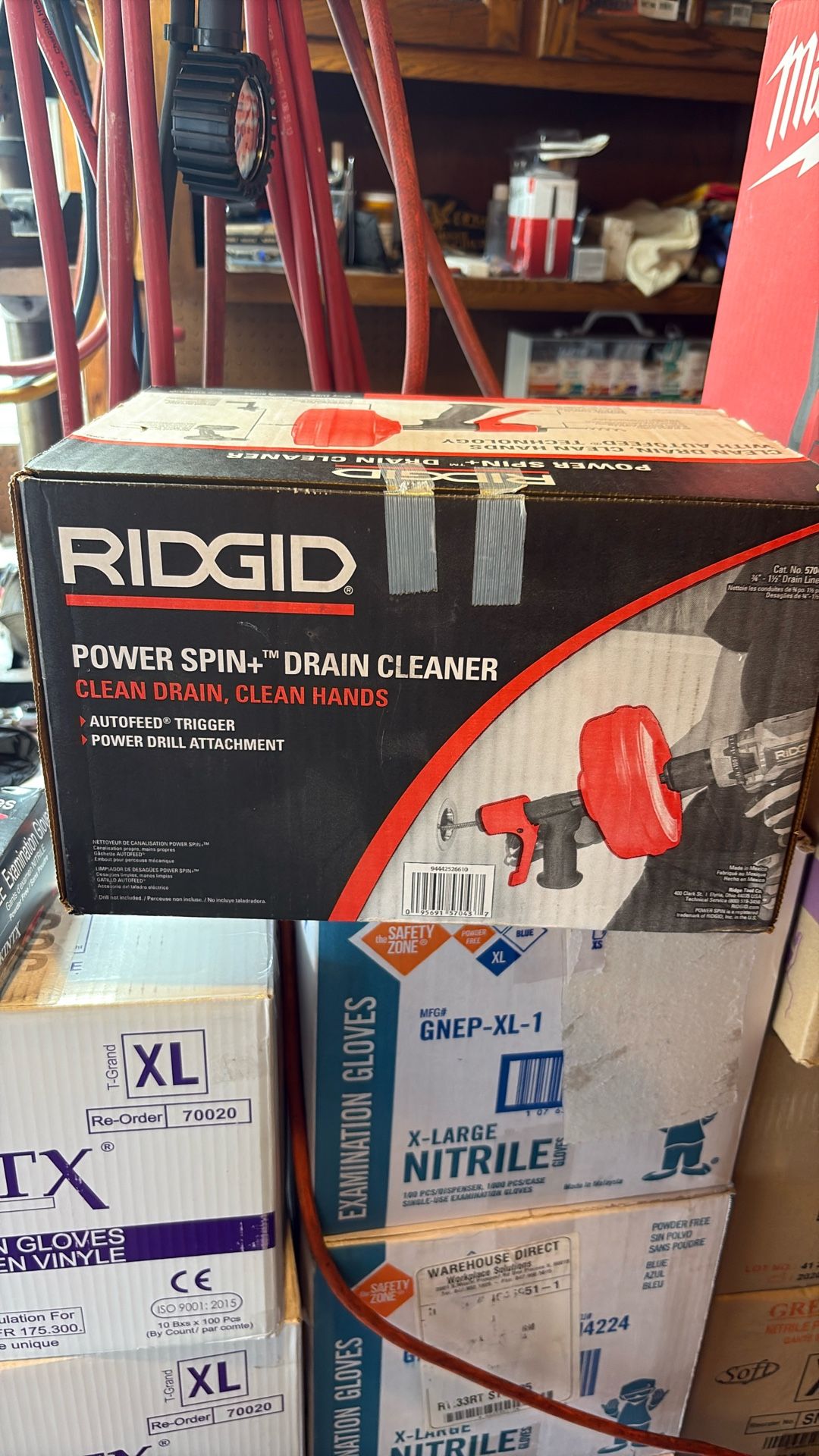Power Spin Plus Drain Cleaner