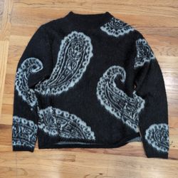 424 Black and White Sweater