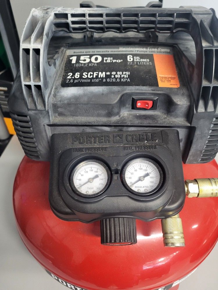 Porter Cable Pancake Compressor