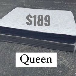 New Queen Size Bed Set – In Stock Now 