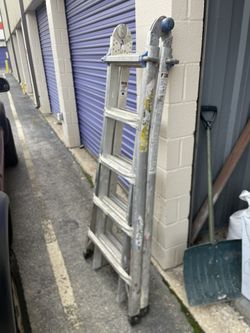 6 Foot Extendable A-Frame / Extension Ladder