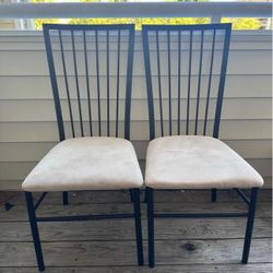 Two Chairs With Cushion