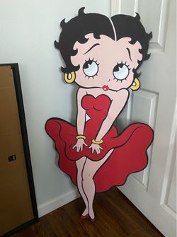 4ft Betty Boop foam board props, no stand, $25 each