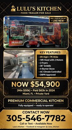 2024 lulus kitchen for sale