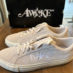 Awake NY x Converse One Star Pro - Size 11.5 - Egret Suede - Brand New in Box (DS)