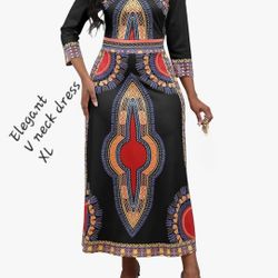 African New Dress XL 