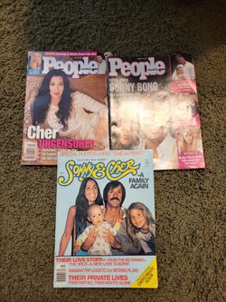 People magazine, all of them. You see in the picture for $80 or close offer never been used. Vintage perfect
