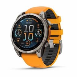 Garmin fenix 8 AMOLED Sapphire 47mm / Titanium/Spark Orange