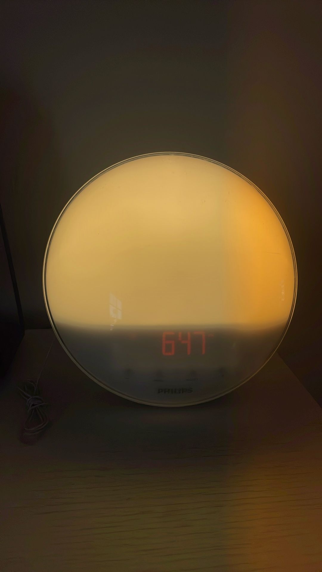 Philips Wake Up Light Alarm Clock Radio Sunrise Light