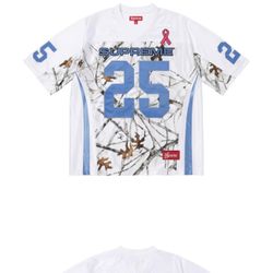 Supreme Breast Cancer Awareness Football Jersey