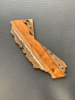 California Wood Shaped Decor