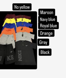 Nike Short Sets For Wholesale 