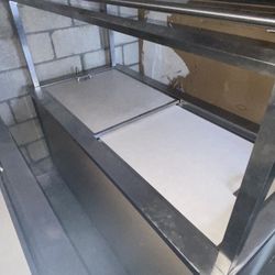 Stainless Steel Commercial Refrigerated Serving Bar