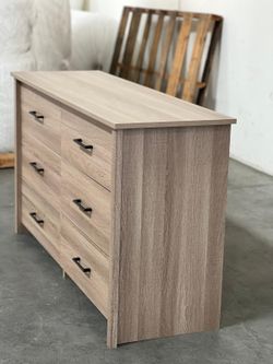 NEW Dresser 6 Drawers Table Storage Bedroom Closet Wardrobe Natural Oak Espresso White Discount Furniture Warehouse Big SALE Clearance Closeout DEAL