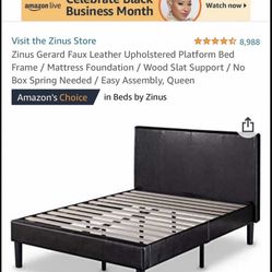 Plataforma Bed Frame Queen