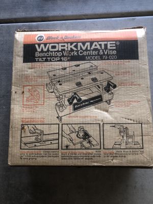 Black And Decker Benchtop Work Station Tools Work Bench Vise