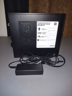 Used HP slimline desktop Amd A8-7410,1TB HDD, 16GB RM, Win 11