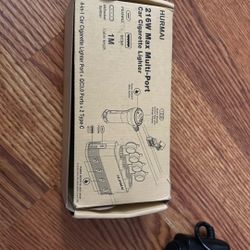 216W Max MultiPort Car Charger