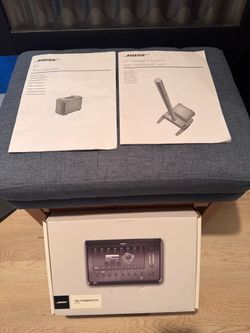 Bose L1 model ll Tower. B1 Base Module, T8S ToneMatch, B1 Base Module - Like brand new