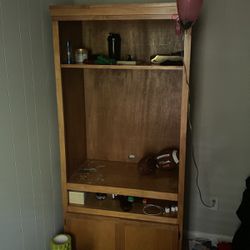 Shelf/ Wood Cabinet 