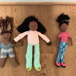 Hand Made Black Dolls