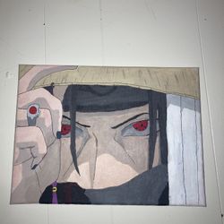 Itachi Canvas Drawing 