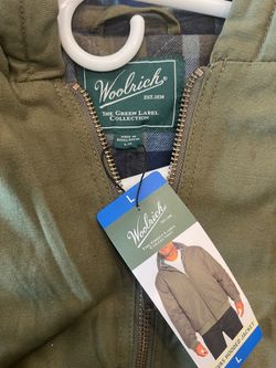Woolrich men’s hooded Large with tags