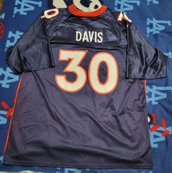 Vintage Terrell Davis Denver Broncos Logo Athletic Jersey XXL 2XL