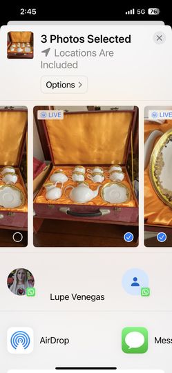Gold Plate Coffee Cup Set