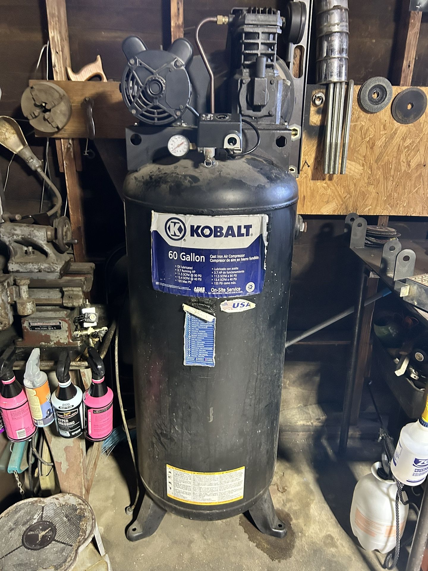 Kobalt 60 Gallon Air Compressor