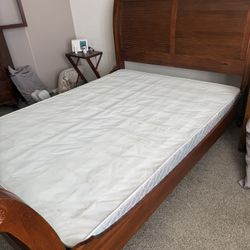 Queen Bed Frame w/Box Springs