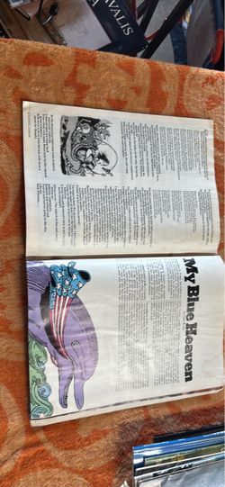 Vintage Magazine with My Blue Heaven Article