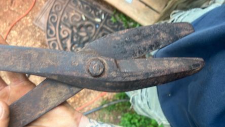 Antique Blacksmith shears (early 20th century)