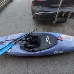 Dagger RPM Whitewater Kayak - Used Few Times. Paddle Included 