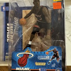 Dwayne Wade Miami Heat Series 9 Action Figure McFarlane 
