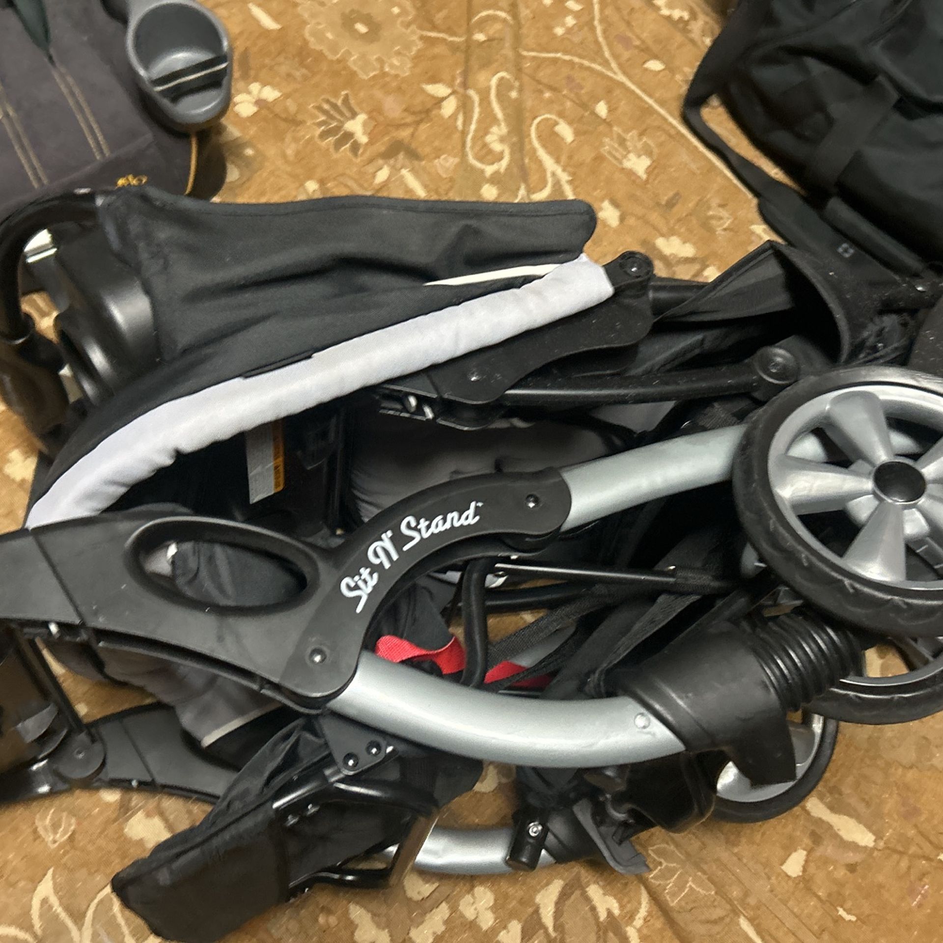 Double Stroller Made By Baby Trends Site Stand