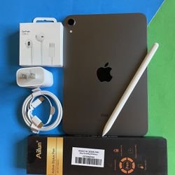 Apple Ipad Mini 6th Generation (8.3” Retina/2021) 64GB with stylus pen, case & Accessories (256GB $429) 