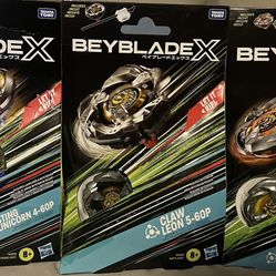 SEALED 5 Beyblades X Takara Tomy