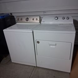 Maytag Direct Drive Washer And Whirlpool Gas Dryer Excellent Working Condition