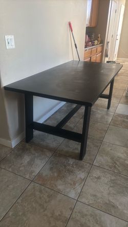 Black Wood Dining Table Free