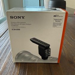 Sony ECM-B1M Camera-Mount Digital Shotgun Microphone… Brand New!