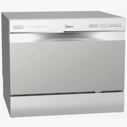 Midea MDC22P2ASS Countertop Dishwasher