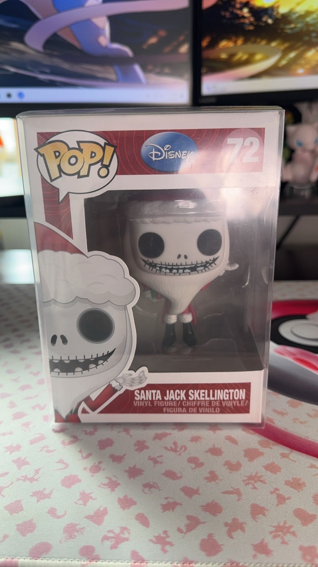 The Nightmare Before Christmas Santa Jack Skellington Funko Pop