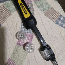 Big Shooter Screw Driver With Bits See All Pics NO Flaws
