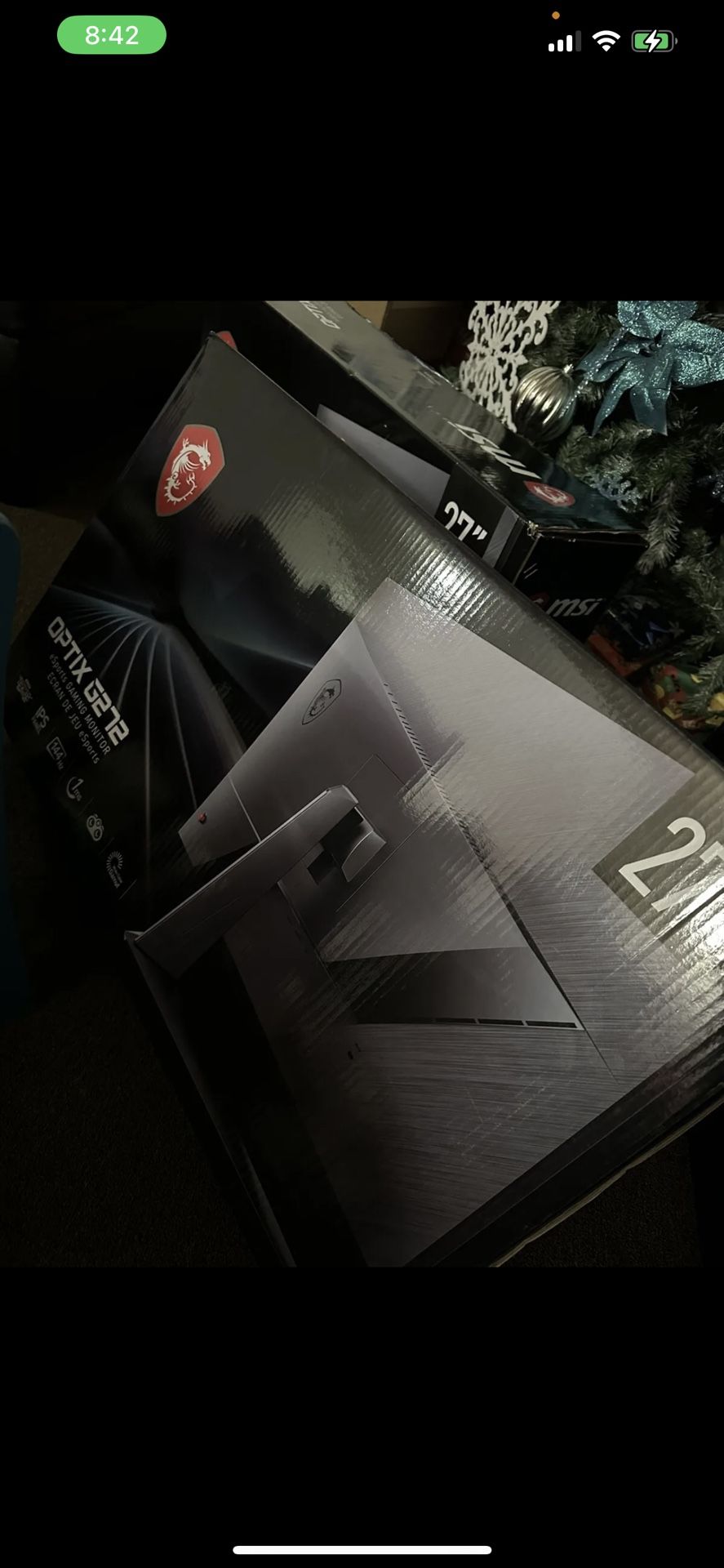 Brand New MSI G272, 27" Gaming Monitor