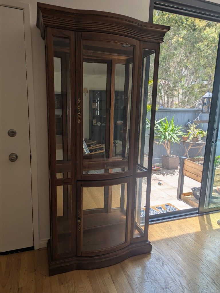 Antique Curio Cabinet