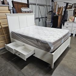 Queen Bed And Mattress 