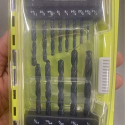 Drill bits for drilling into wood, metal