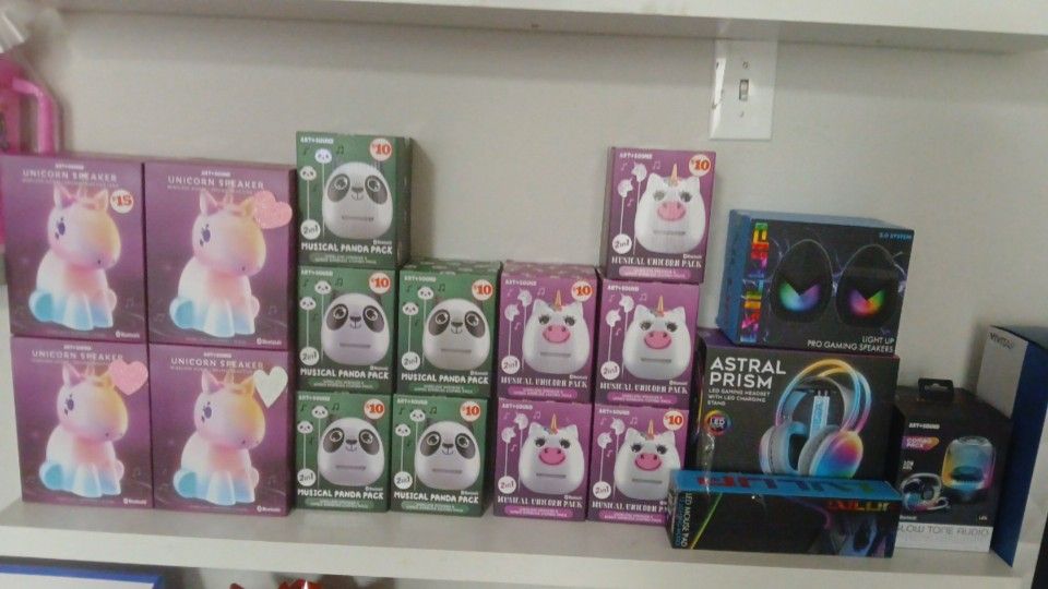 Kids Toys 2 In1 Headphones/Speaker